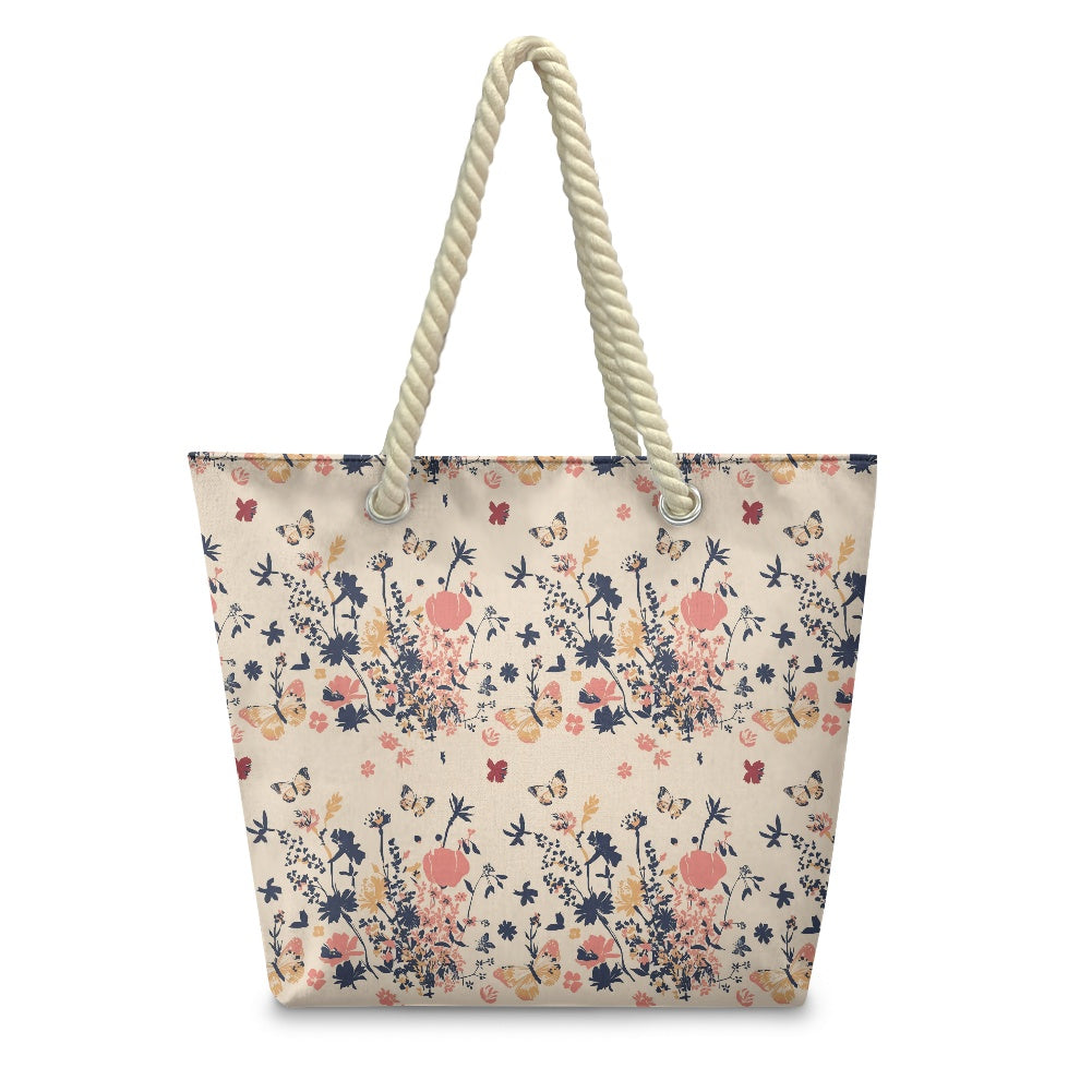 Vampire Art Cottagecore Summer Meadow Beach Bag