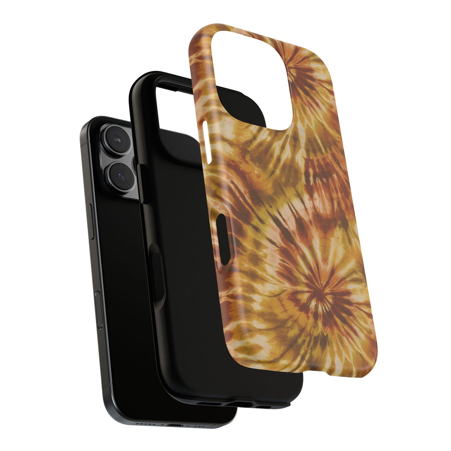 Vampire Art Vintage and Edgy iPhone 16 Tough Case - Hippie Tie Dye