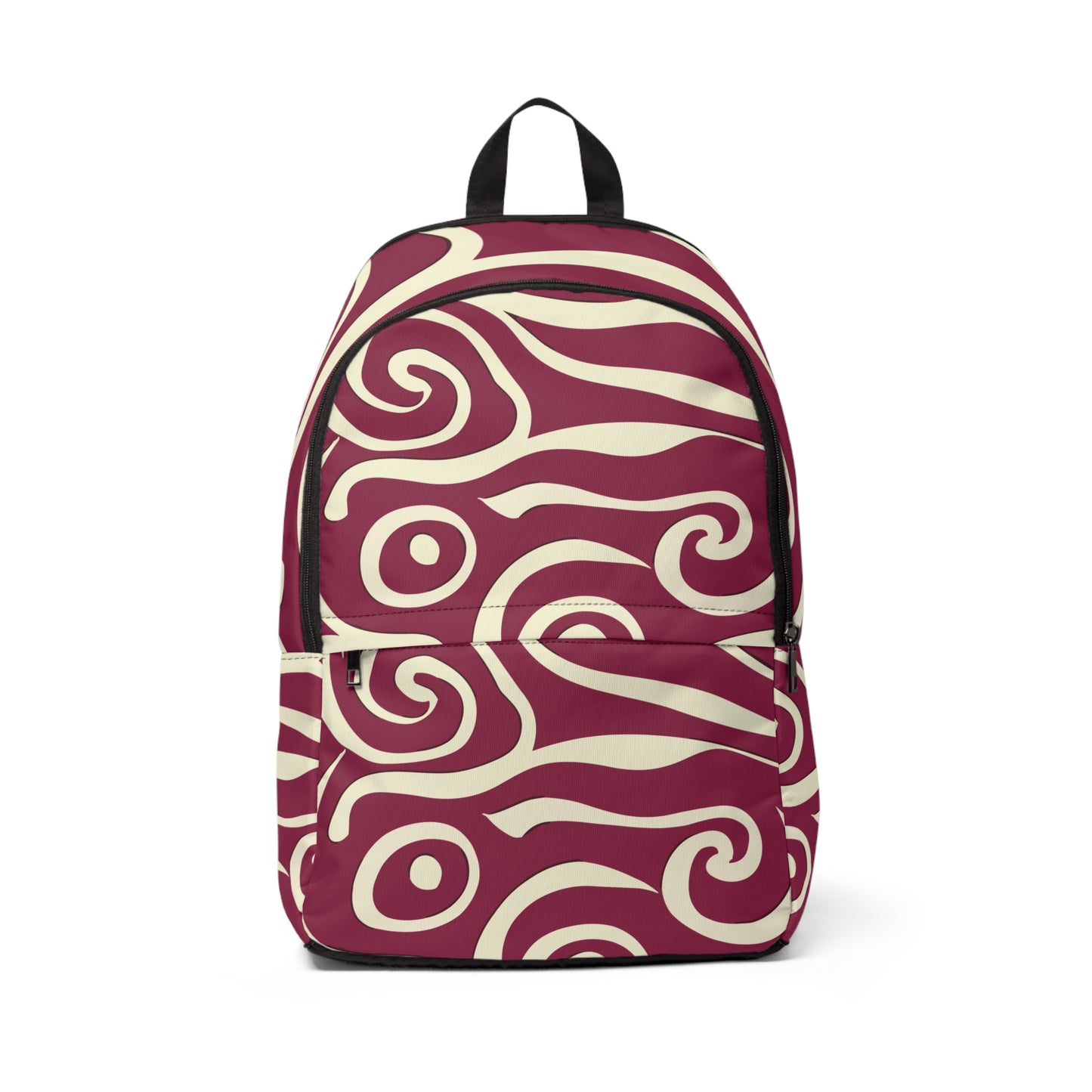 Vampire Art Grunge Sixties Waves Unisex Fabric Backpack