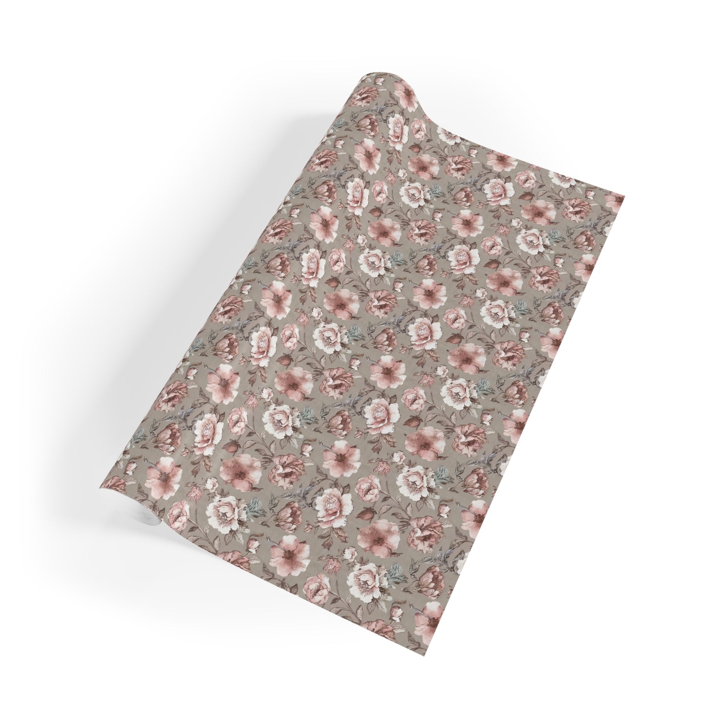 Vampire Art Retro Luxe Eco-Friendly Gift Wrapping Paper Roll (1 pc) - Grunge Roses - Made in the UK