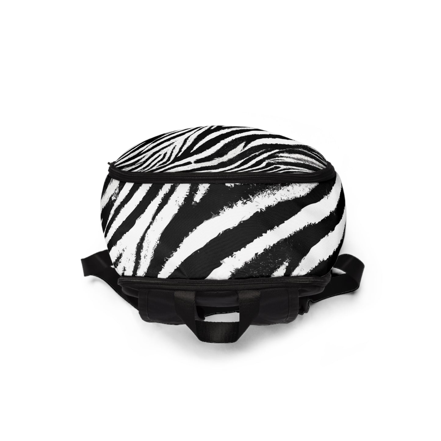 Vampire Art Grunge Zebra Fabric Backpack