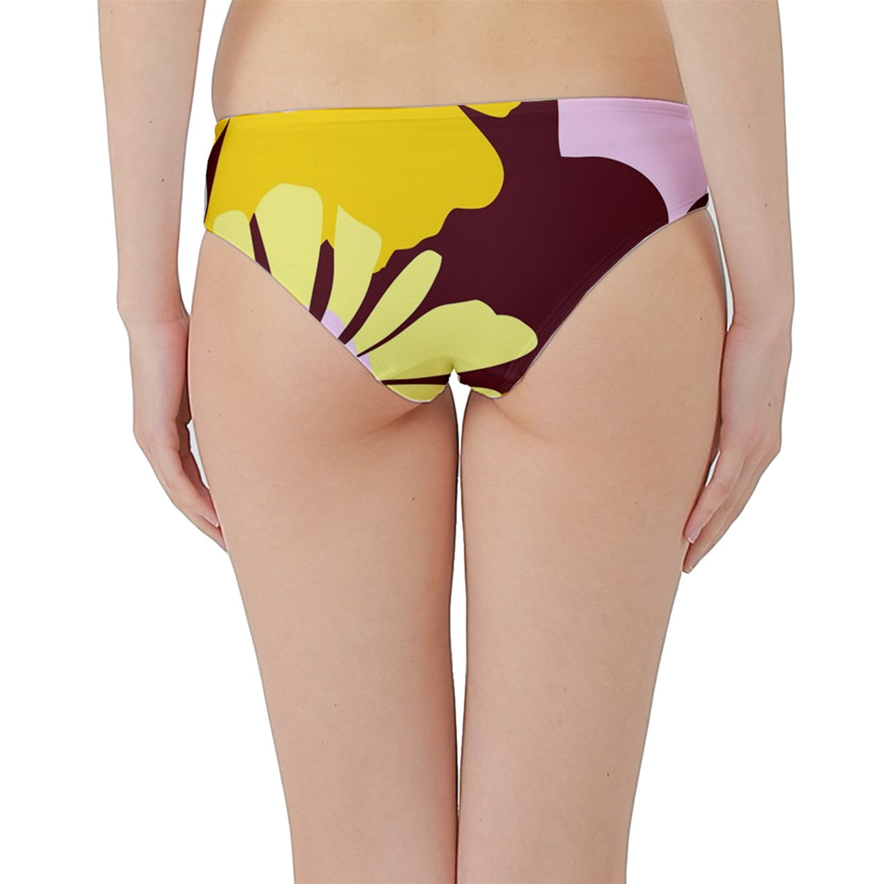 Vampire Art Retro Chic Bold Prints Mix and Match - Hipster Low-waist Bikini Bottoms