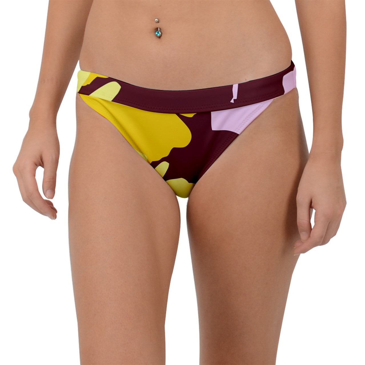 Vampire Art Retro Chic Bold Prints Mix and Match - Band Bikini Bottoms