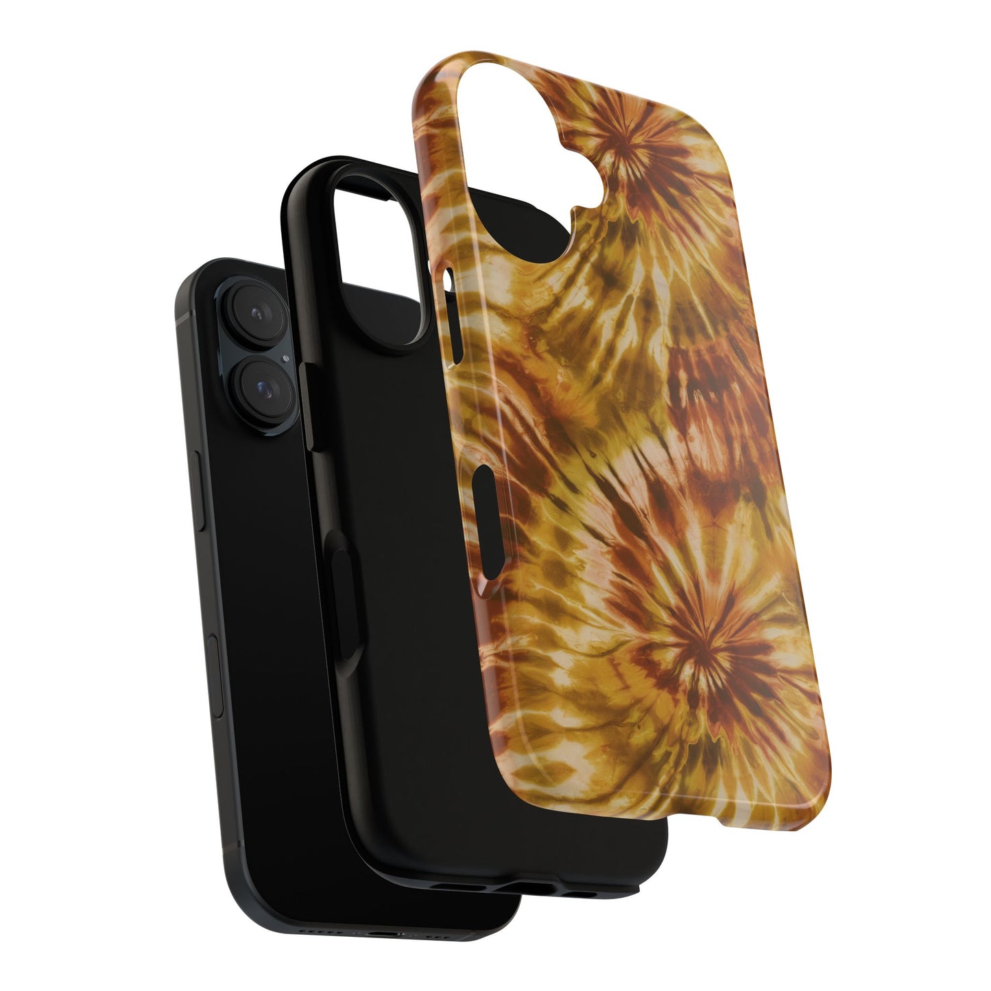 Vampire Art Vintage and Edgy iPhone 16 Tough Case - Hippie Tie Dye