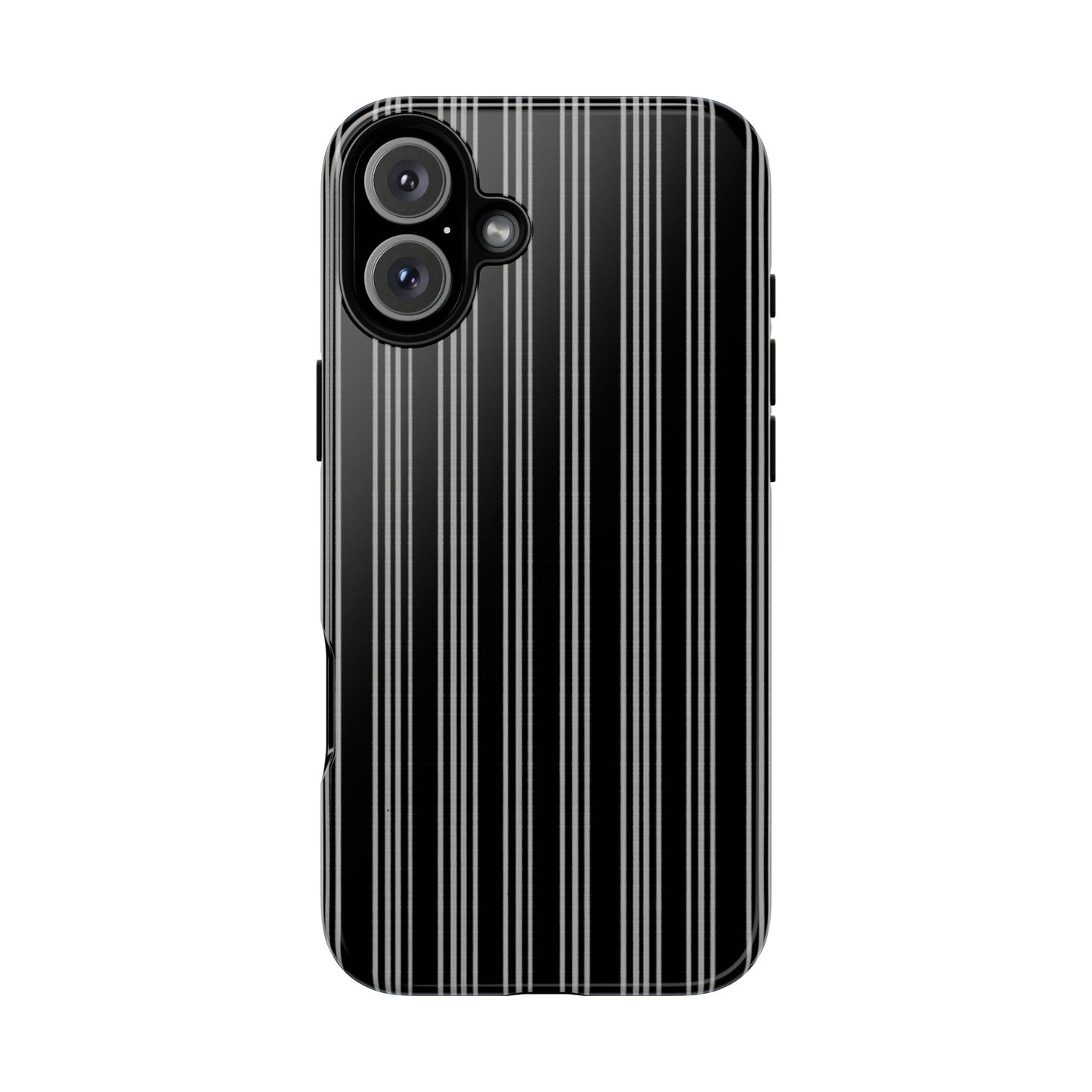 Vampire Art Vintage and Edgy iPhone 16 Tough Case - Grandad Victorian Pinstripe