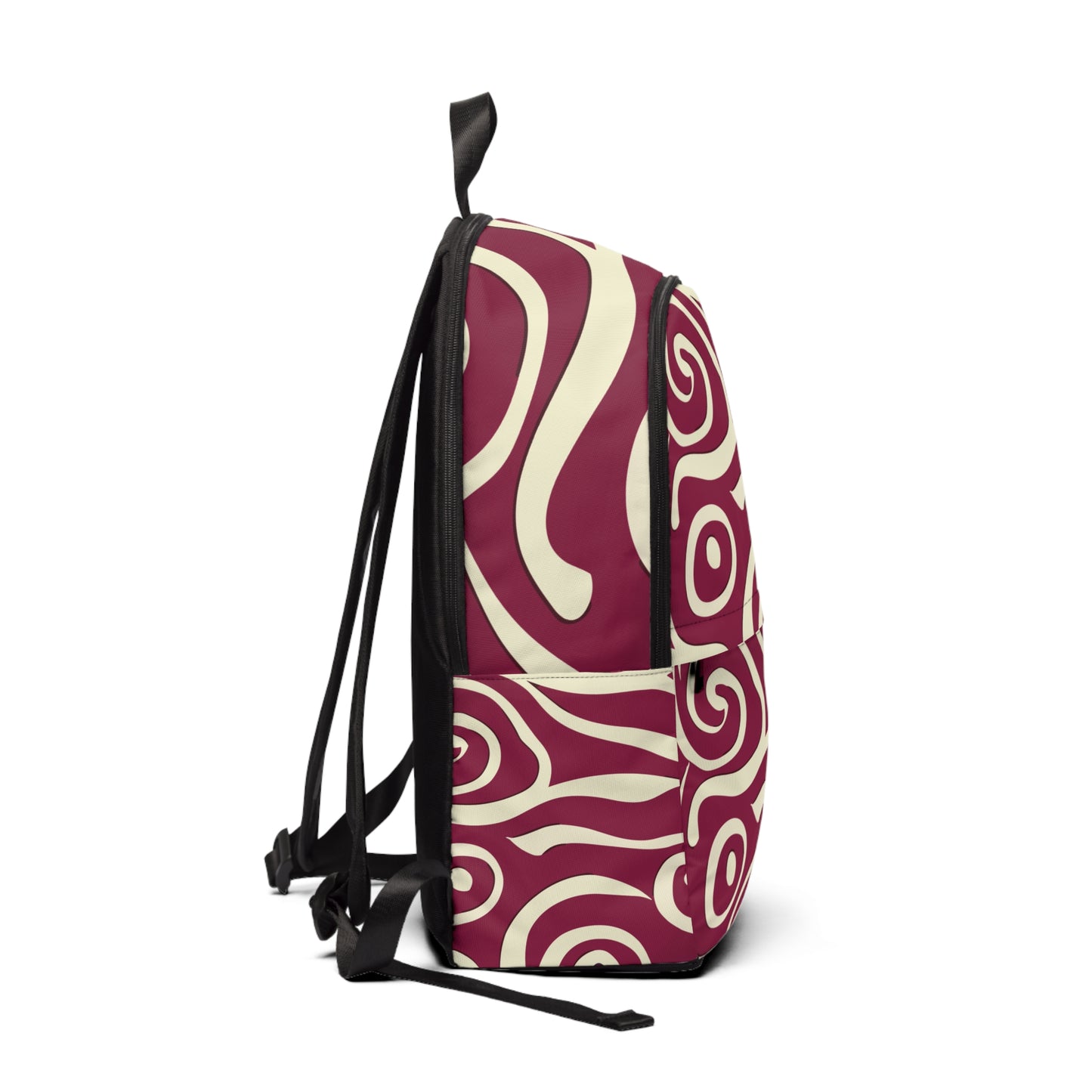 Vampire Art Grunge Sixties Waves Unisex Fabric Backpack