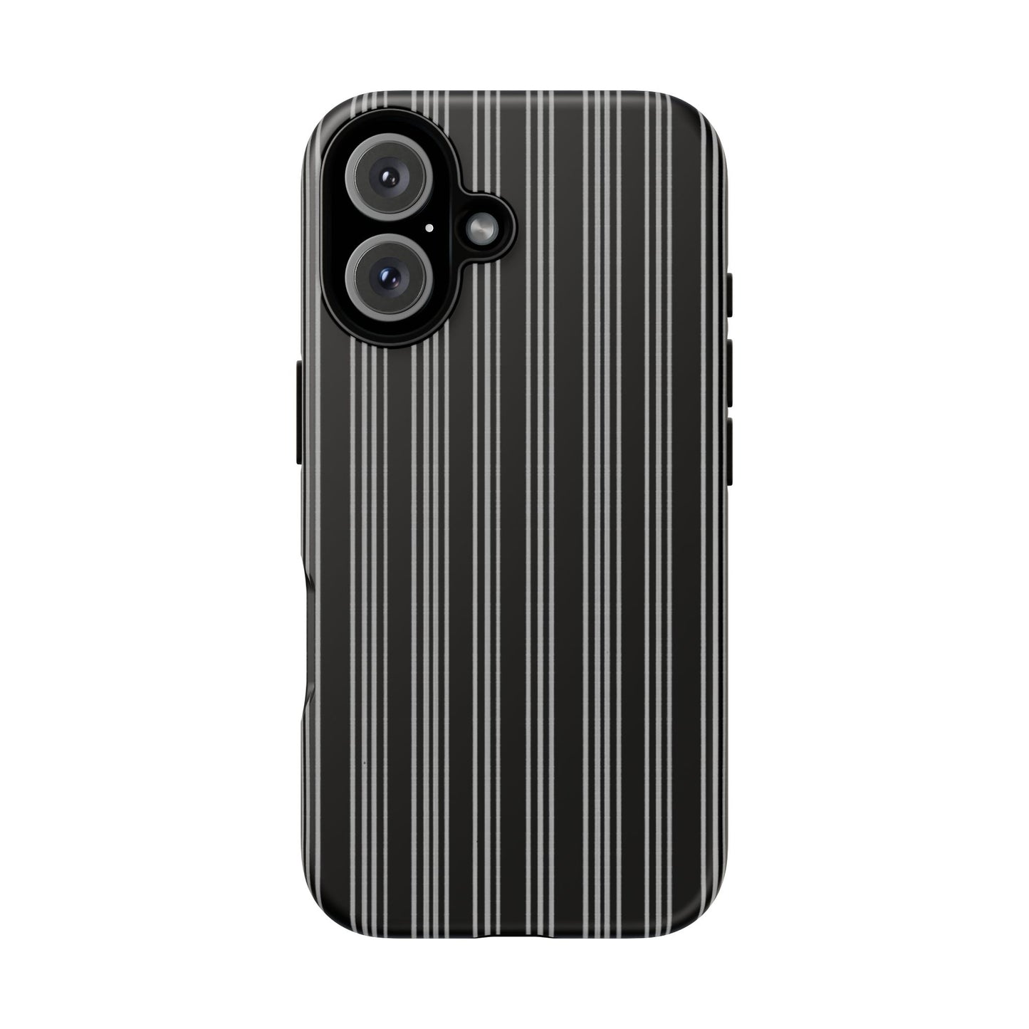 Vampire Art Vintage and Edgy iPhone 16 Tough Case - Grandad Victorian Pinstripe