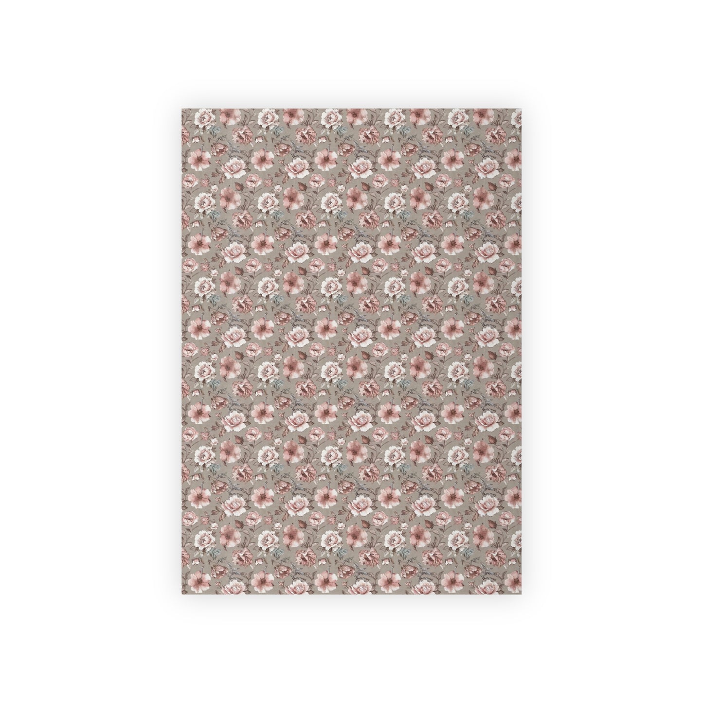 Vampire Art Retro Luxe Eco-Friendly Gift Wrapping Paper Roll (1 pc) - Grunge Roses - Made in the UK