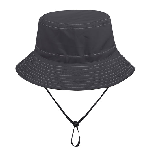 Vampire Art Grunge Unisex Bucket Fisherman's Hat - Essentials Charcoal with Adjustable String