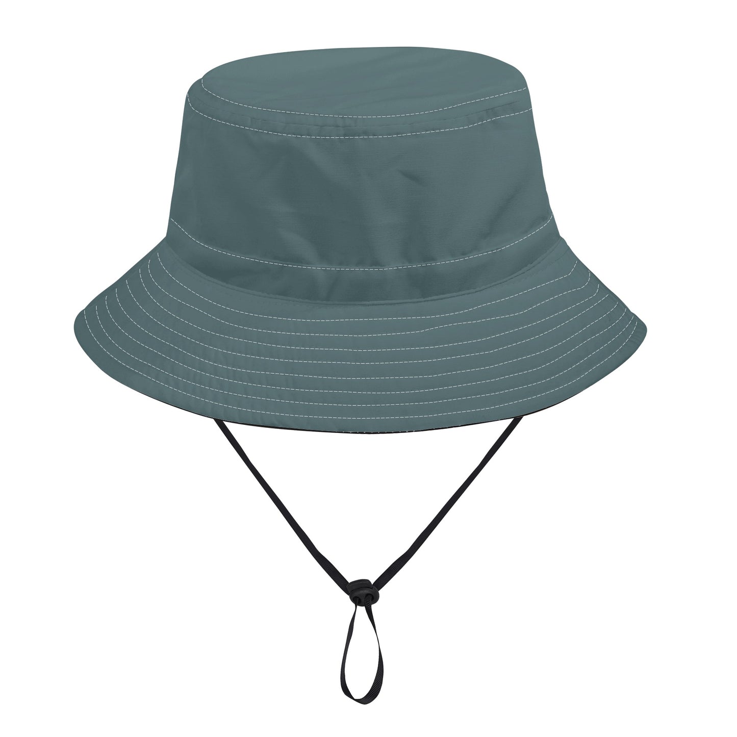 Vampire Art Grunge Unisex Bucket Fisherman's Hat - Essentials Dusty Teal with Adjustable String