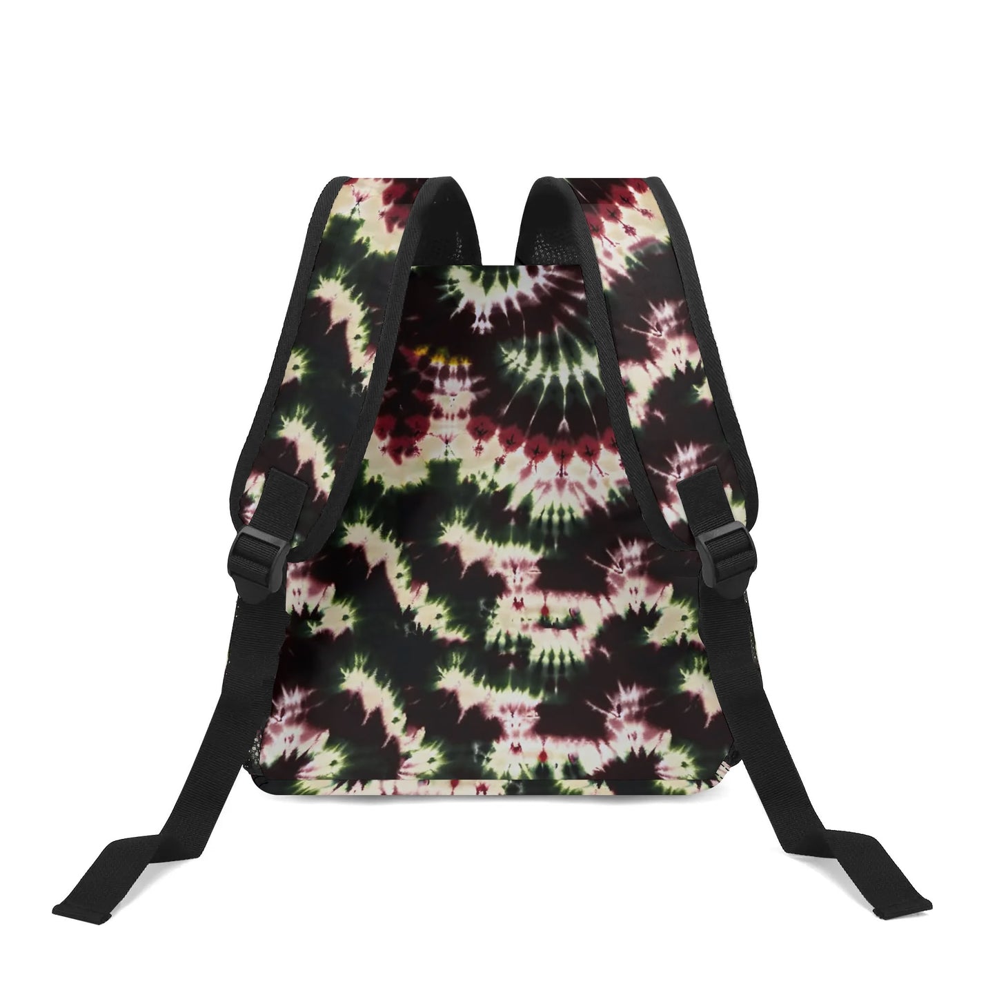 Vampire Art Retro Sixties 11 Inch Tie Dye in Earthy Colours Backpack