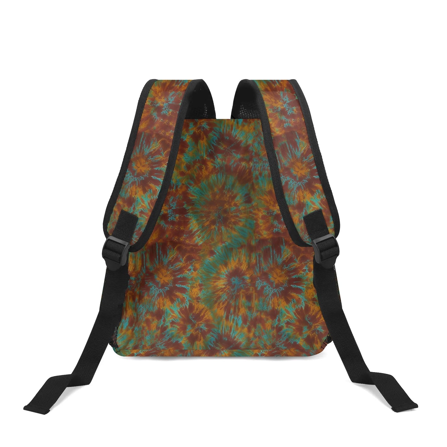 Vampire Art Retro Sixties Tie Dye Forest 11 Inch Backpack