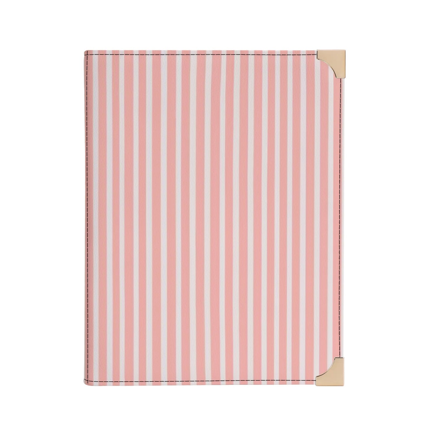 Vampire Art Dark Academia Book Cover Crossbody Bag - Pink Stripes