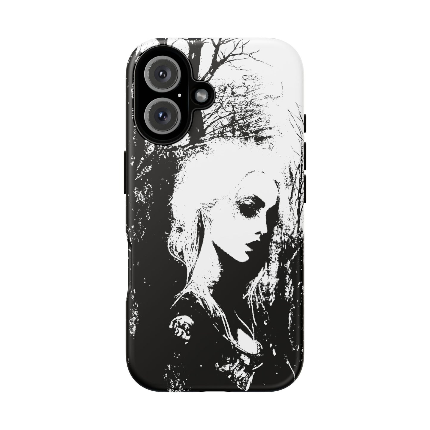 Vampire Art Vintage and Edgy iPhone 16 Tough Case - Ghost