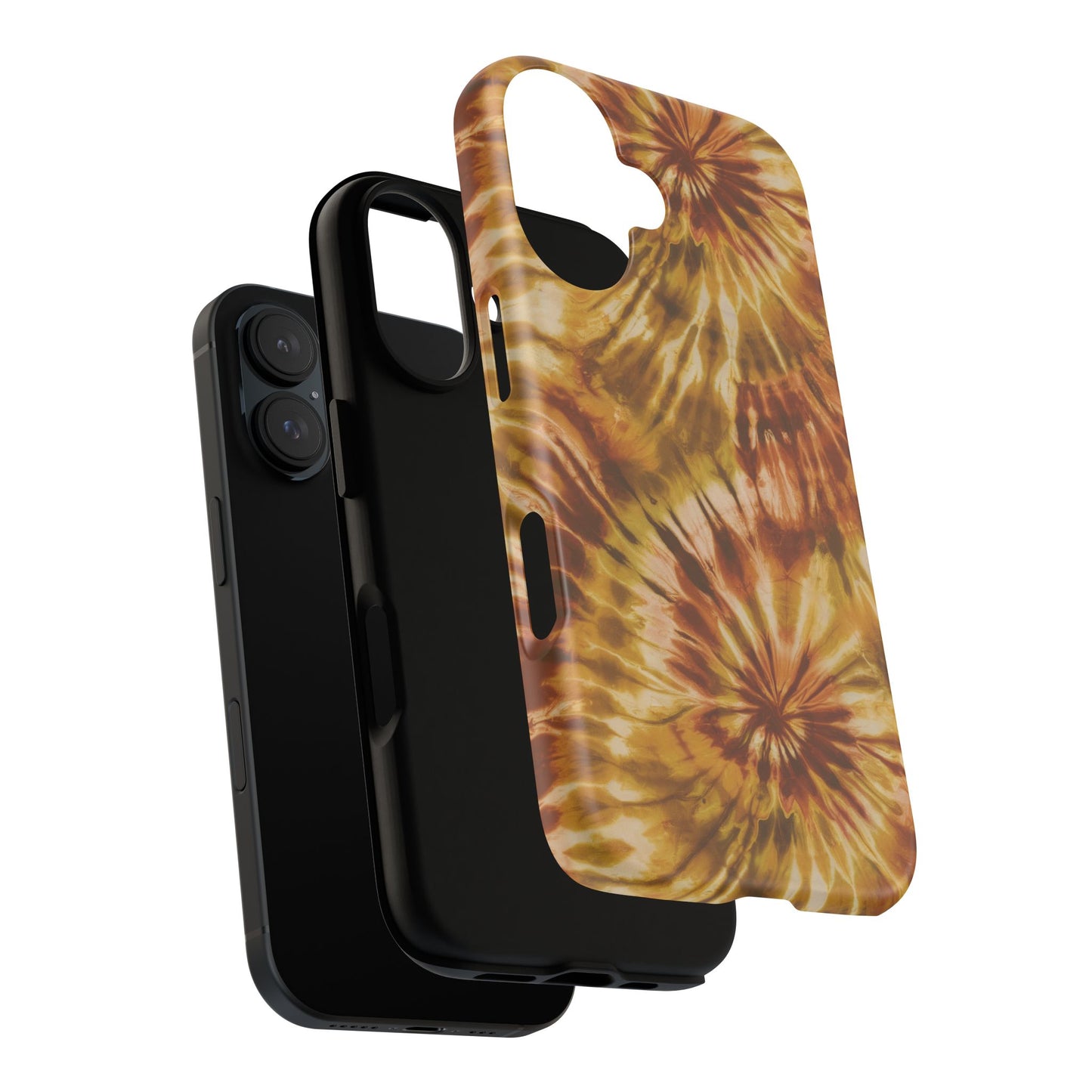 Vampire Art Vintage and Edgy iPhone 16 Tough Case - Hippie Tie Dye