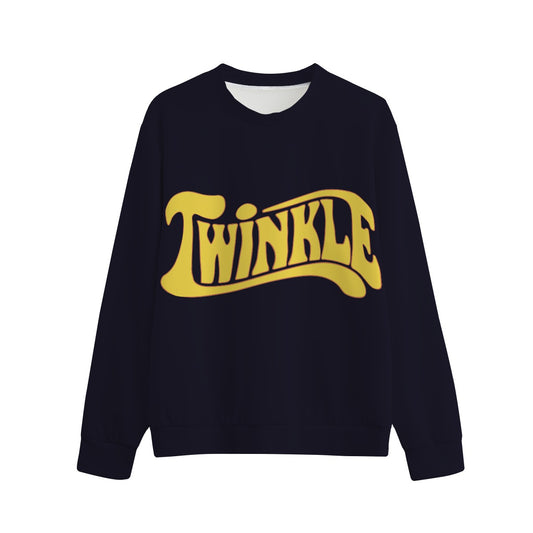 Vampire Art Retro Groovy Christmas Comfort Sweatshirt - Yellow Twinkle