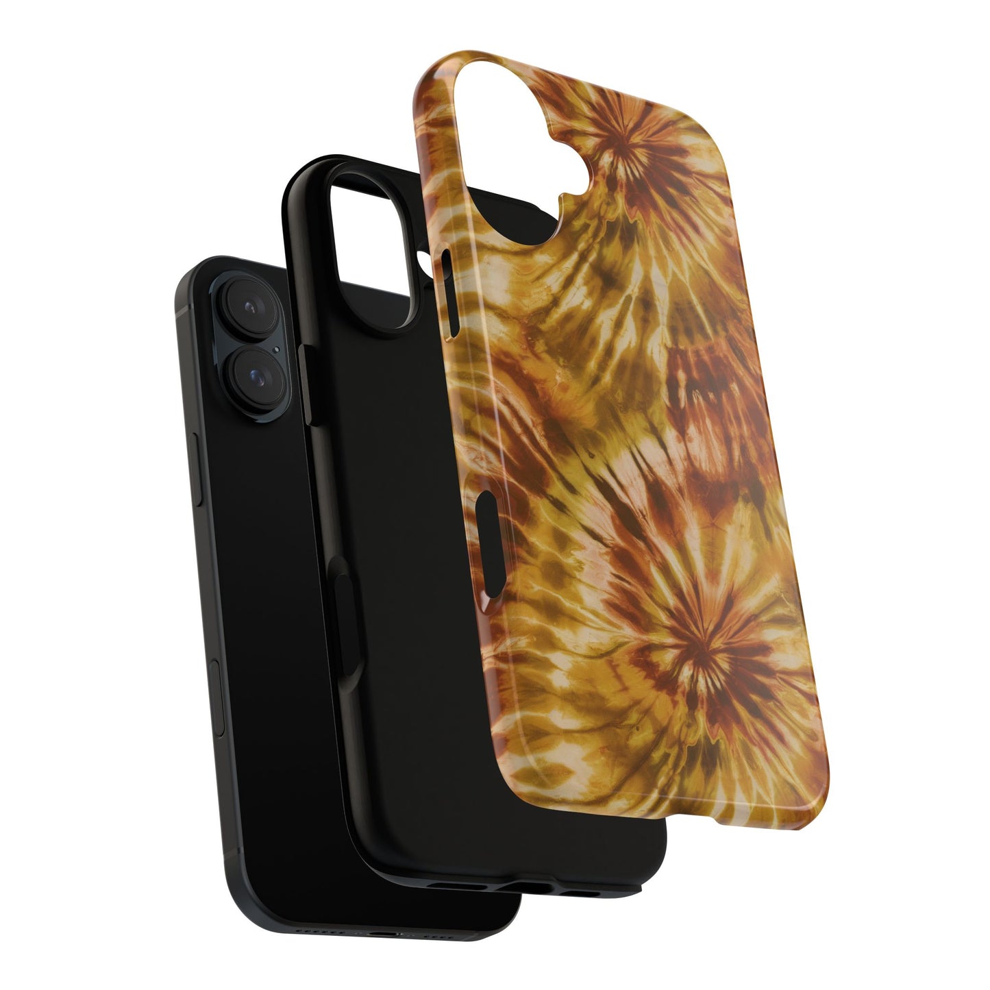 Vampire Art Vintage and Edgy iPhone 16 Tough Case - Hippie Tie Dye