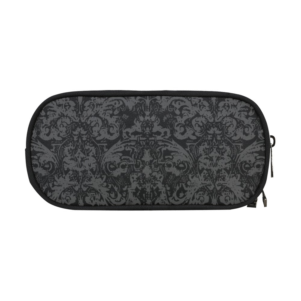 Vampire Art Studio Caddy: Deluxe Pencil Pouch - Grunge Black Brocade