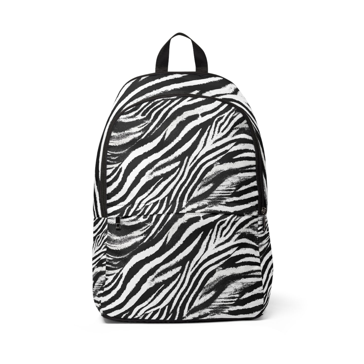 Vampire Art Grunge Zebra Fabric Backpack