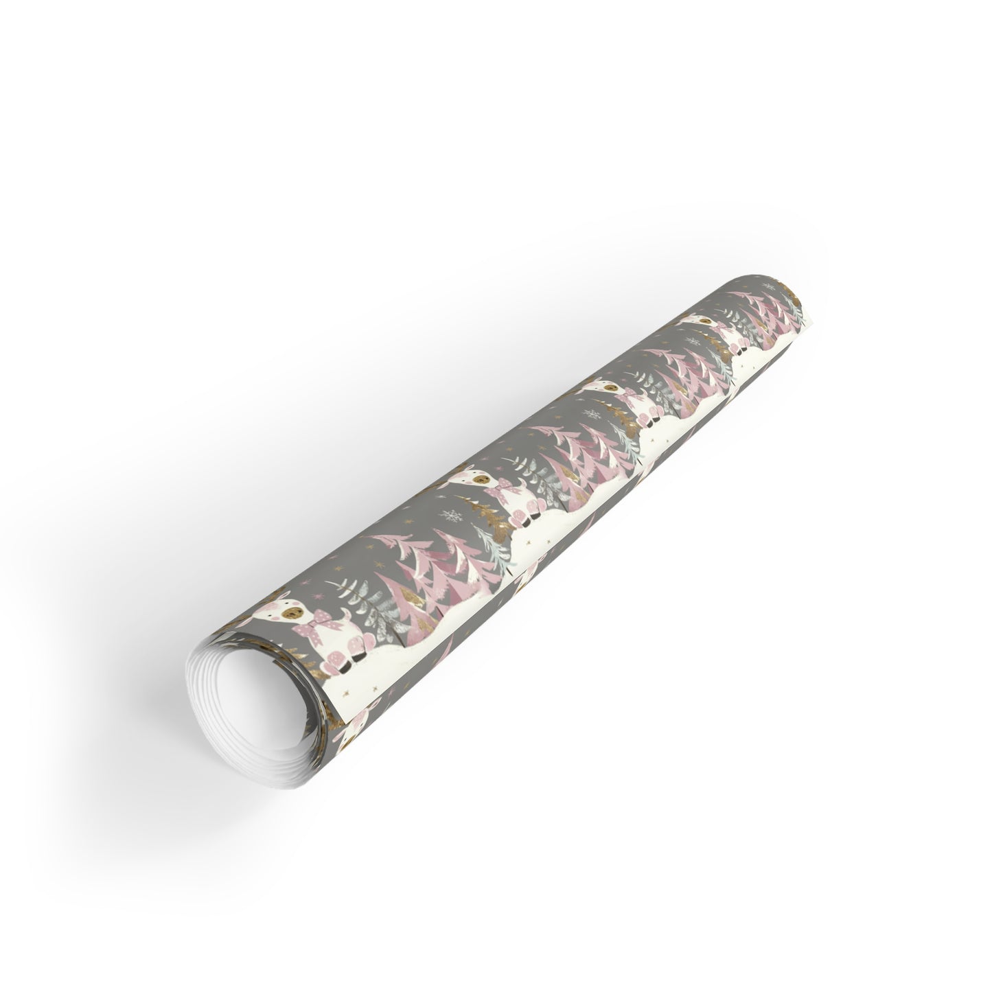 Vampire Art Retro Luxe Eco-Friendly Gift Wrapping Paper Roll (1 pc) - Reindeer - Made in the UK