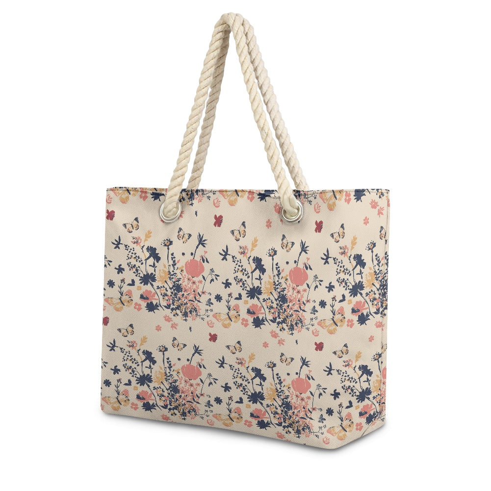 Vampire Art Cottagecore Summer Meadow Beach Bag