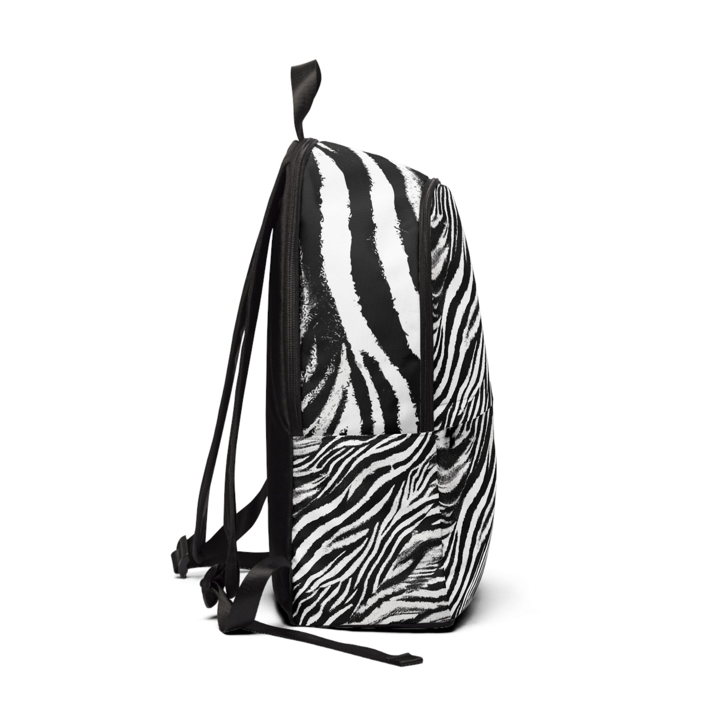 Vampire Art Grunge Zebra Fabric Backpack