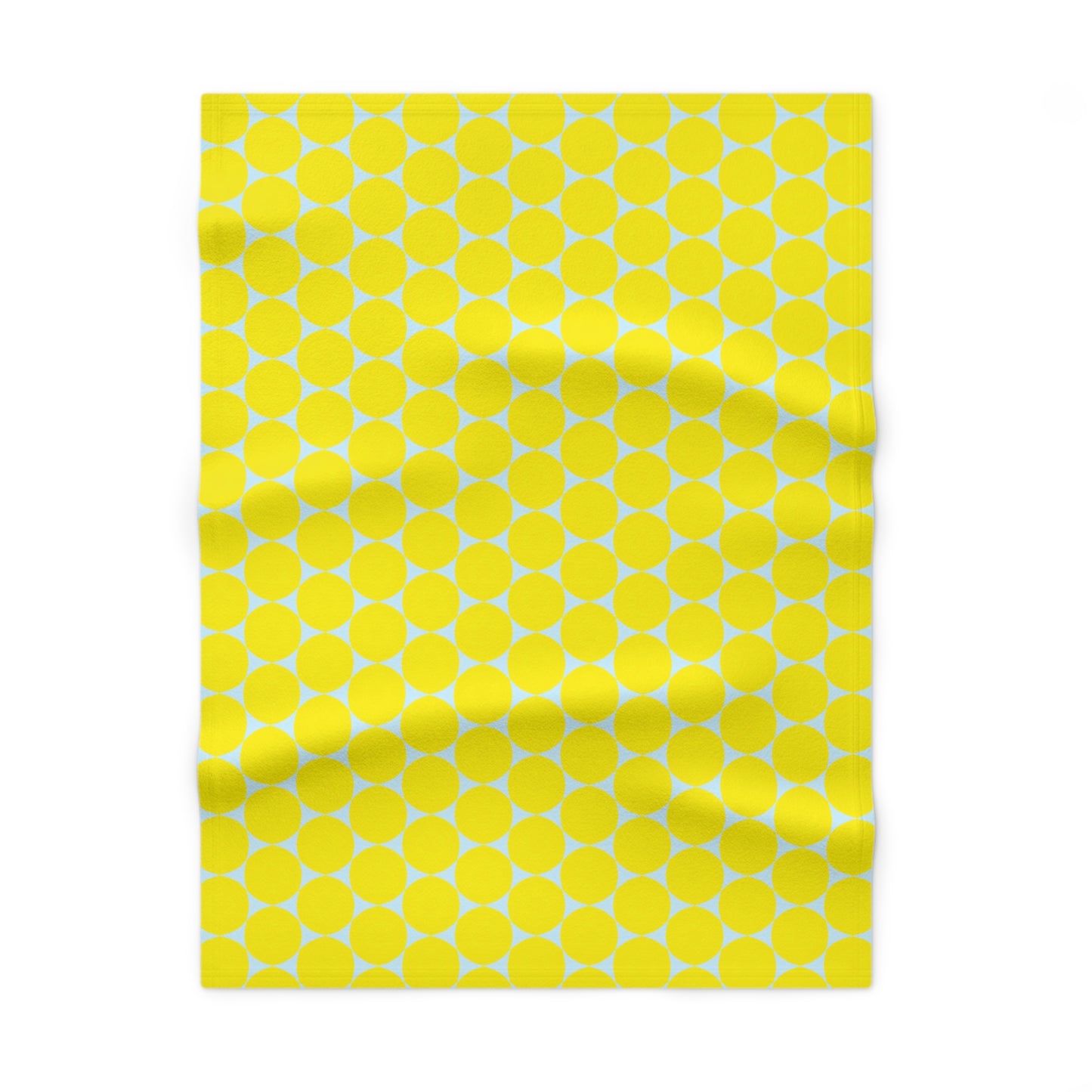 Vampire Art Yellow Bright Lemony Sun Soft Fleece Baby Blanket