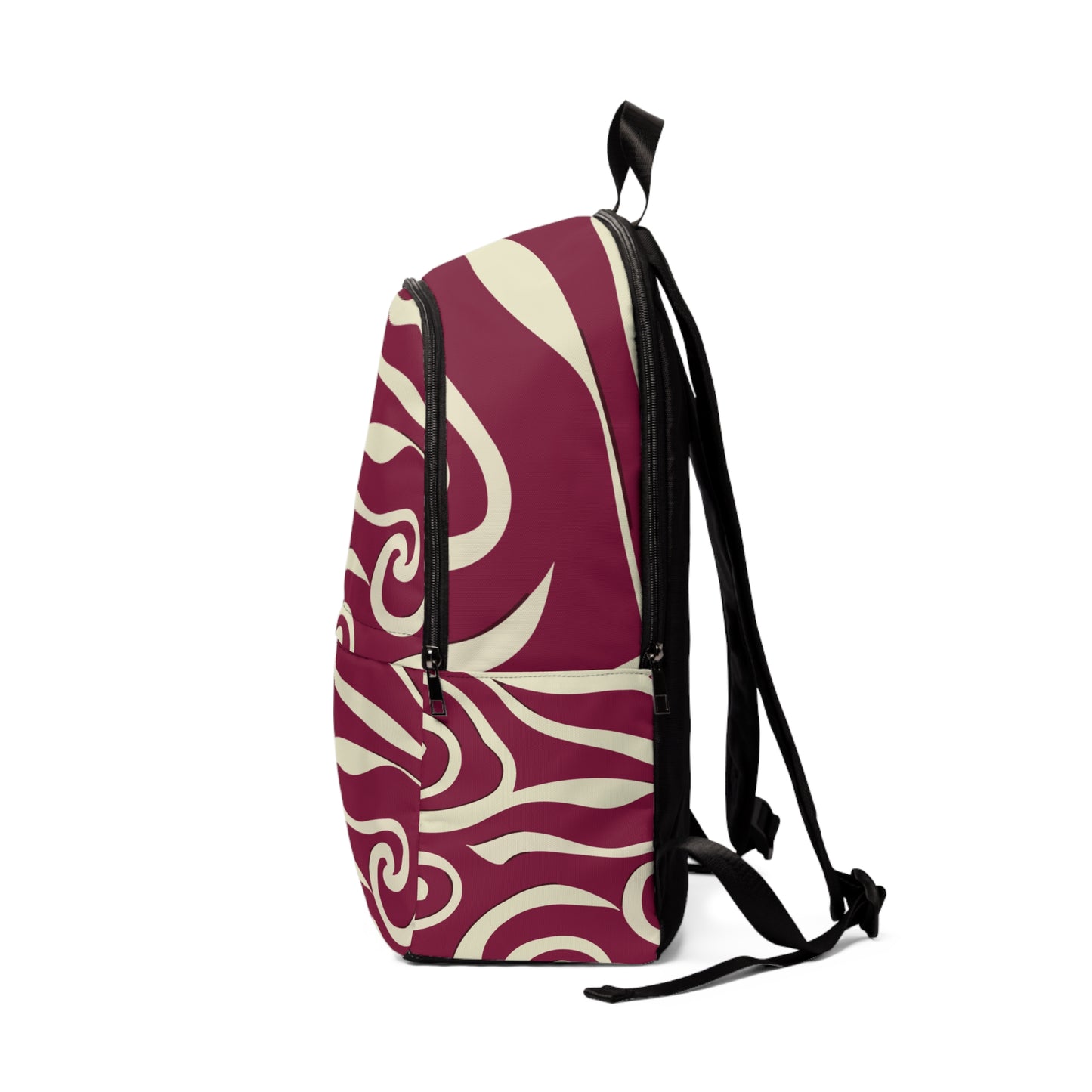 Vampire Art Grunge Sixties Waves Unisex Fabric Backpack