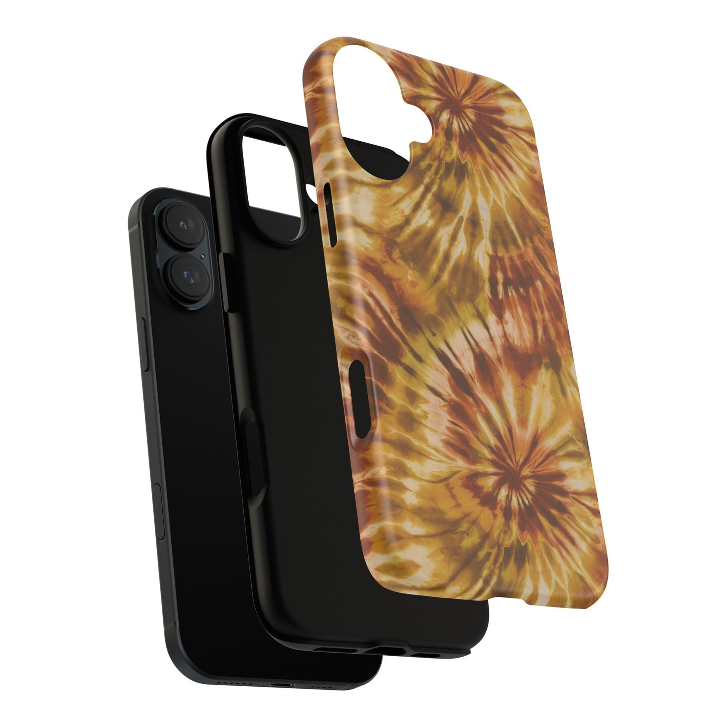 Vampire Art Vintage and Edgy iPhone 16 Tough Case - Hippie Tie Dye