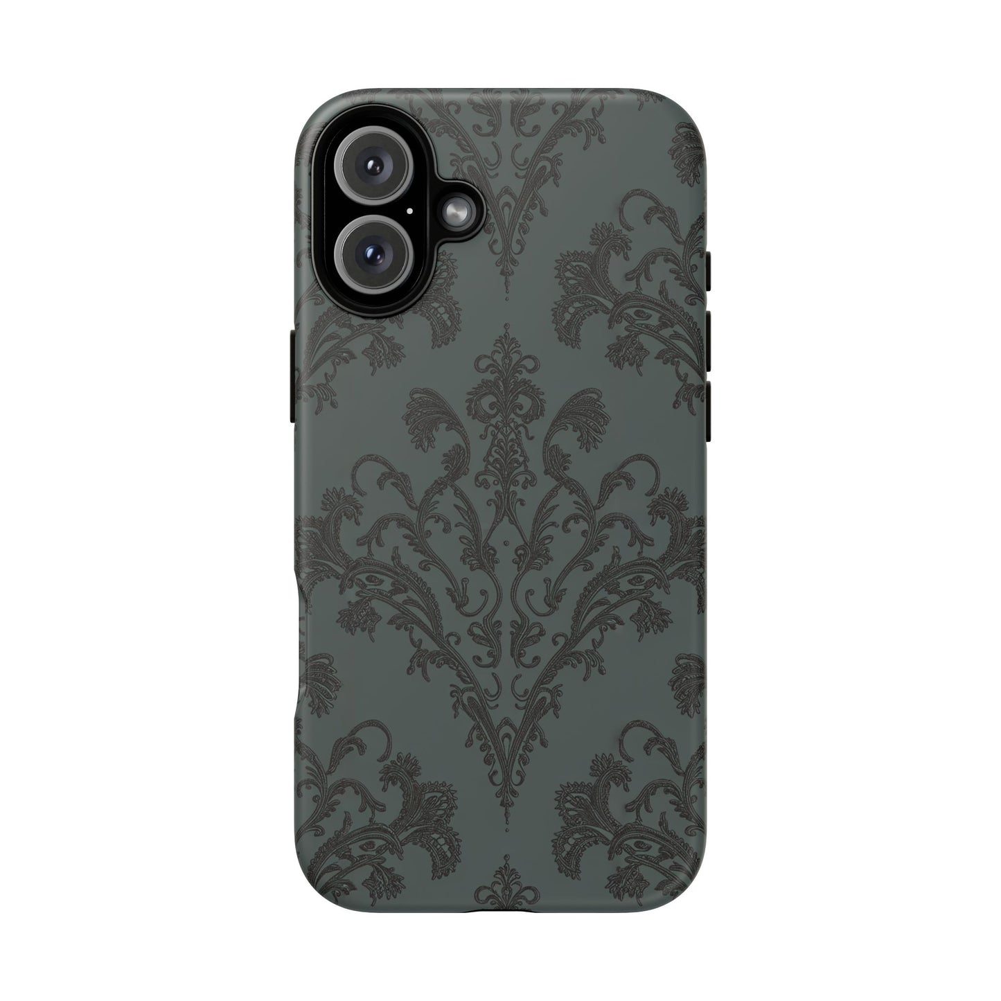 Vampire Art Vintage and Edgy iPhone 16 Tough Case - Goth Brocade