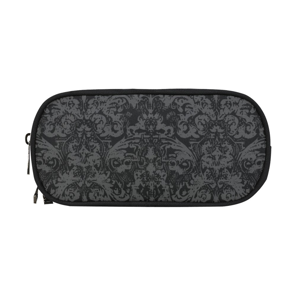 Vampire Art Studio Caddy: Deluxe Pencil Pouch - Grunge Black Brocade