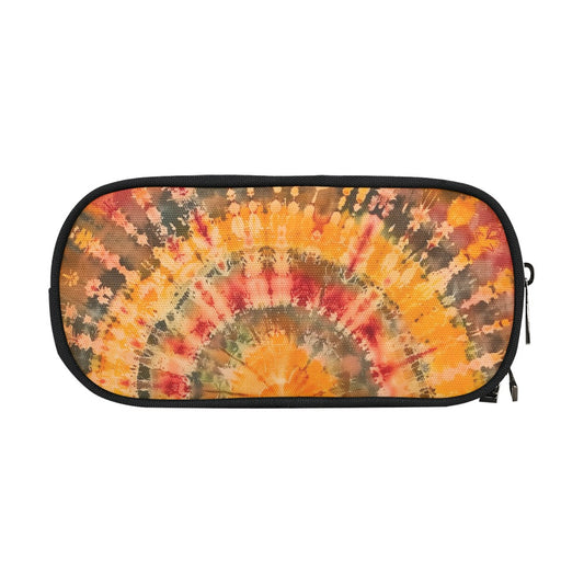 Vampire Art Studio Caddy: Deluxe Pencil Pouch - Solaris Boho Hippie Tie Dye