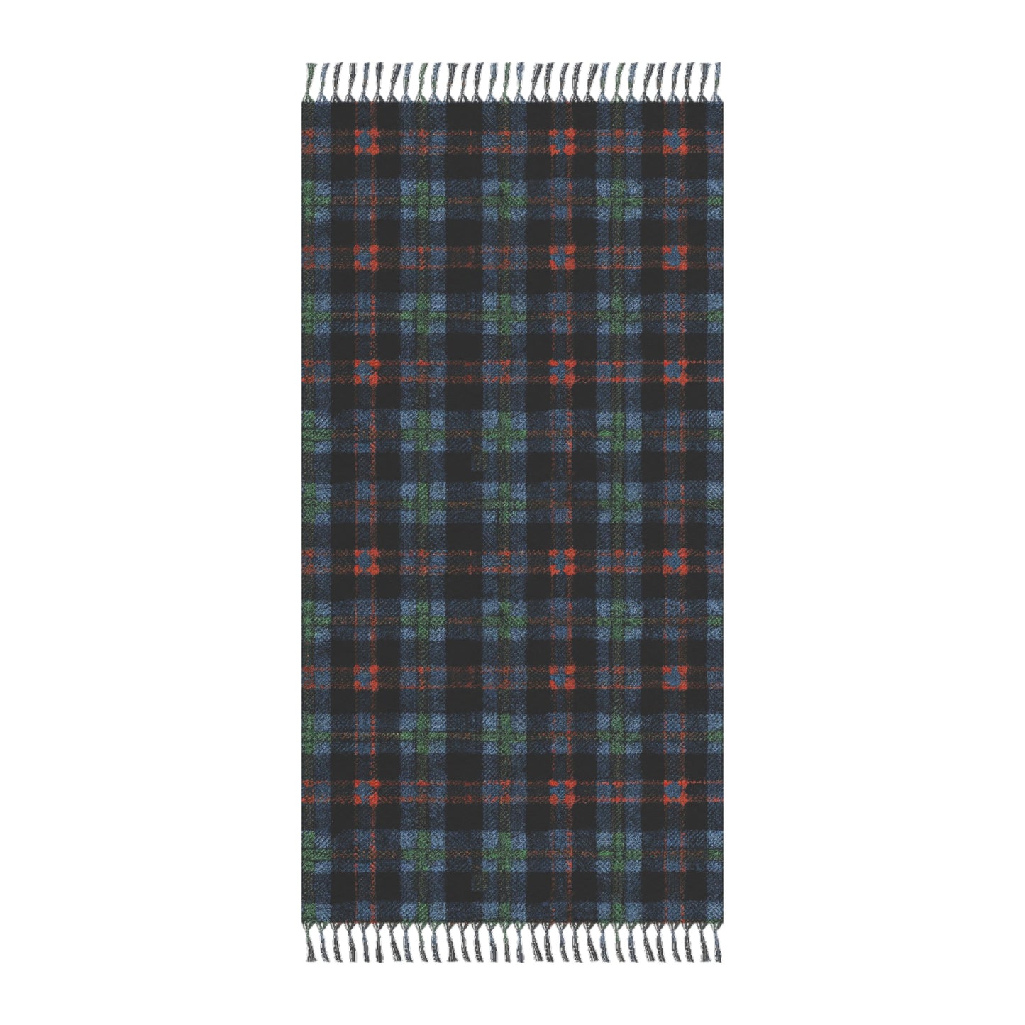 Vampire Art Grunge Somerland Scottish Tartan Boho Beach Cloth Towel