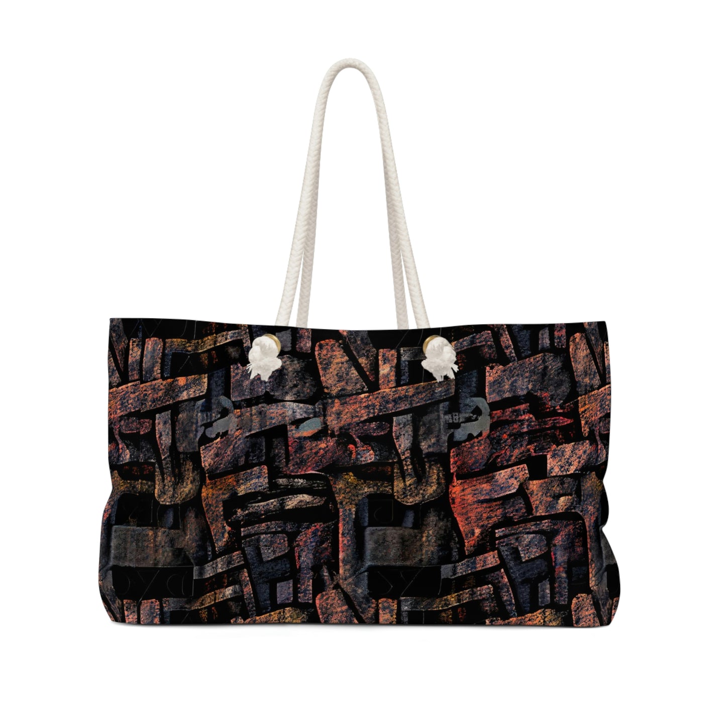 Vampire Art Grunge Weekender Beach Bag - Blocks