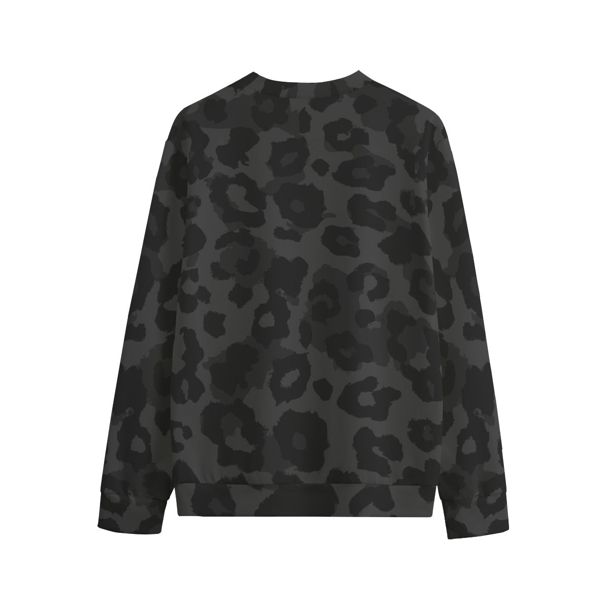 Vampire Art 100% Cotton Black Grunge Leopard Unisex Sweatshirt Jumper | 310GSM Cotton