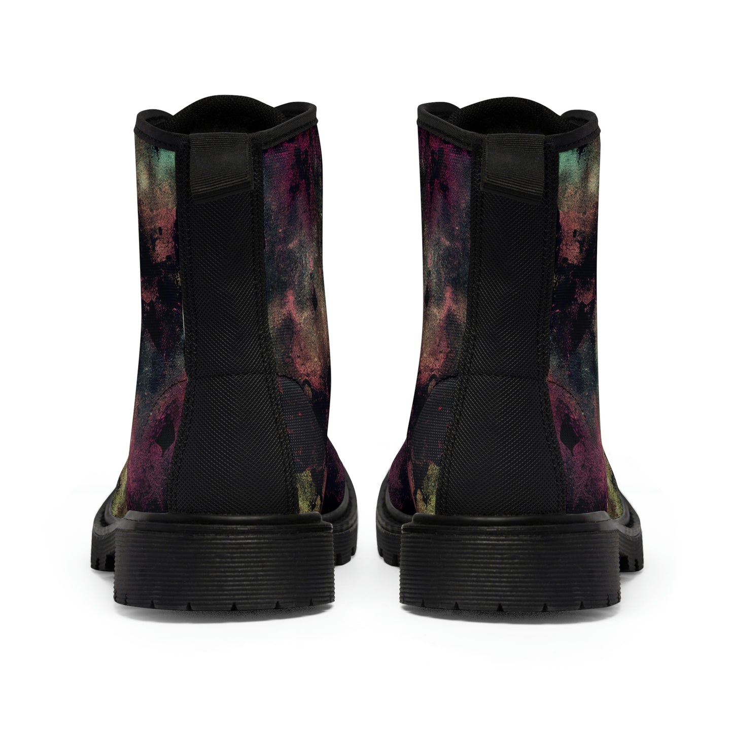 Vampire Art Grunge Women's Canvas Boots