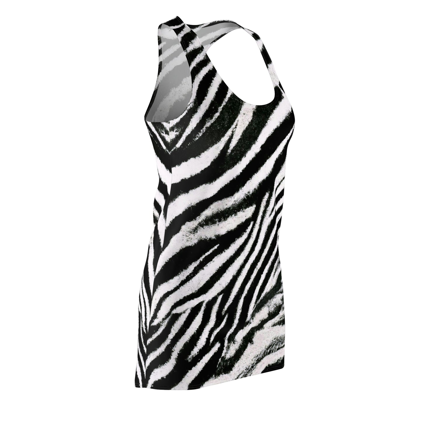 Vampire Art Grunge Women's Racerback Dress - Zebra