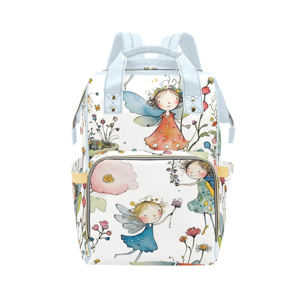 Vampire Art Multi-Function Diaper Nappy Backpack Changing Bag - Fairy Garden