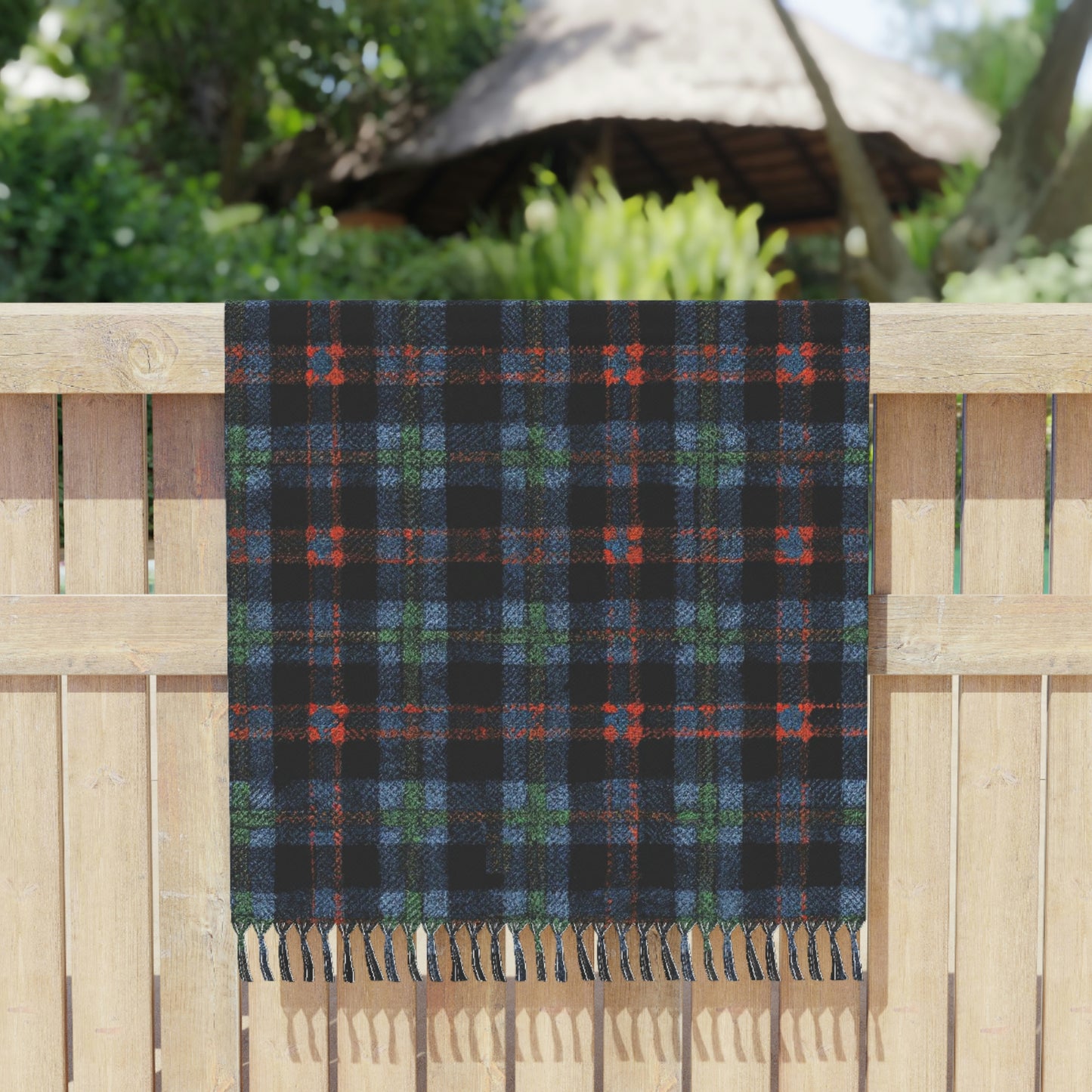 Vampire Art Grunge Somerland Scottish Tartan Boho Beach Cloth Towel