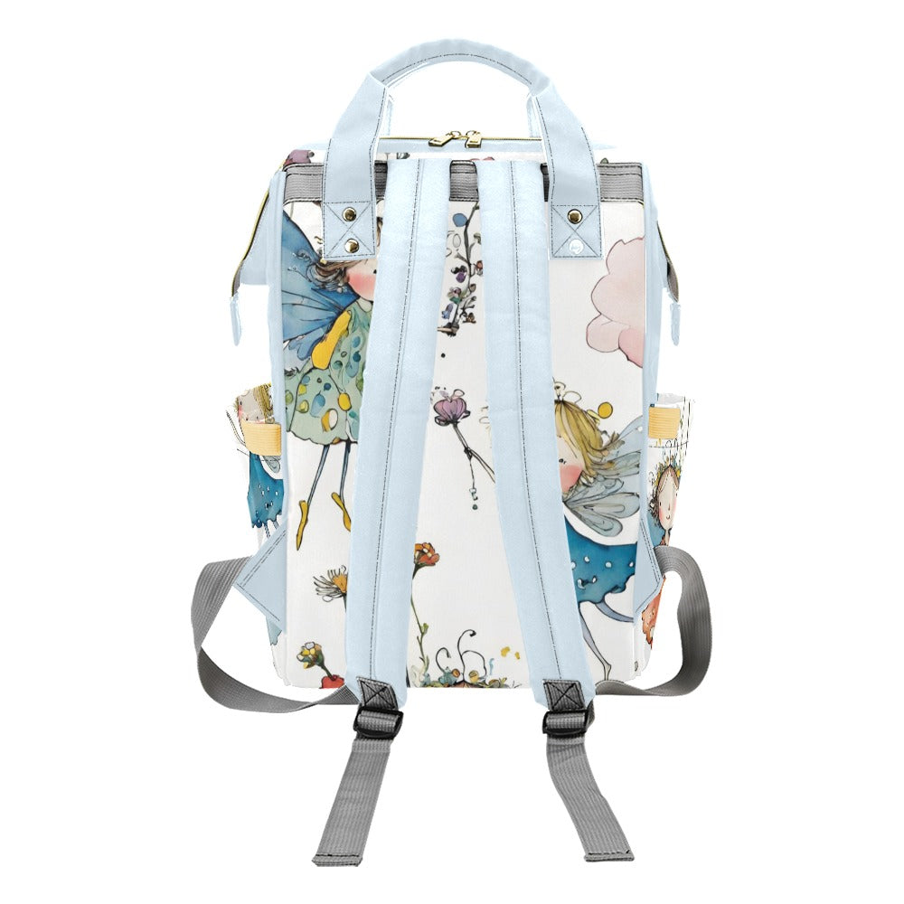 Vampire Art Multi-Function Diaper Nappy Backpack Changing Bag - Fairy Garden