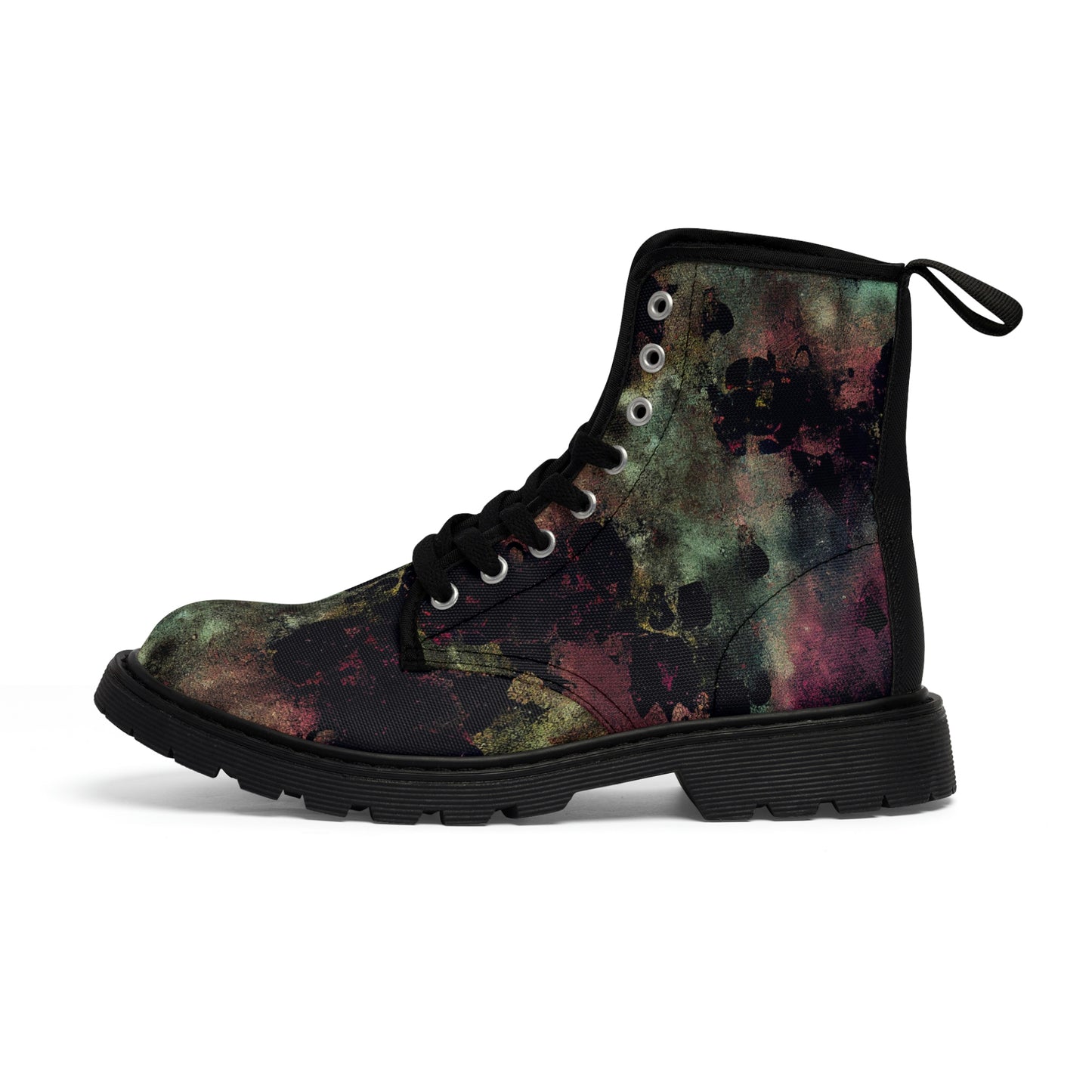 Vampire Art Grunge Women's Canvas Boots