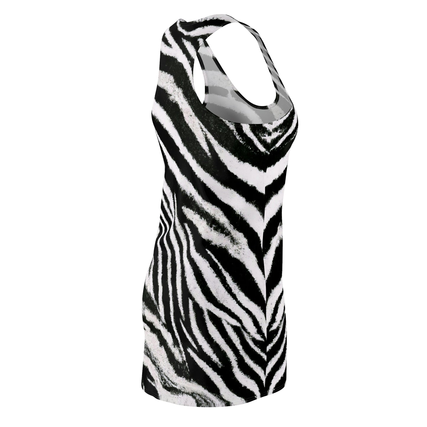 Vampire Art Grunge Women's Racerback Dress - Zebra