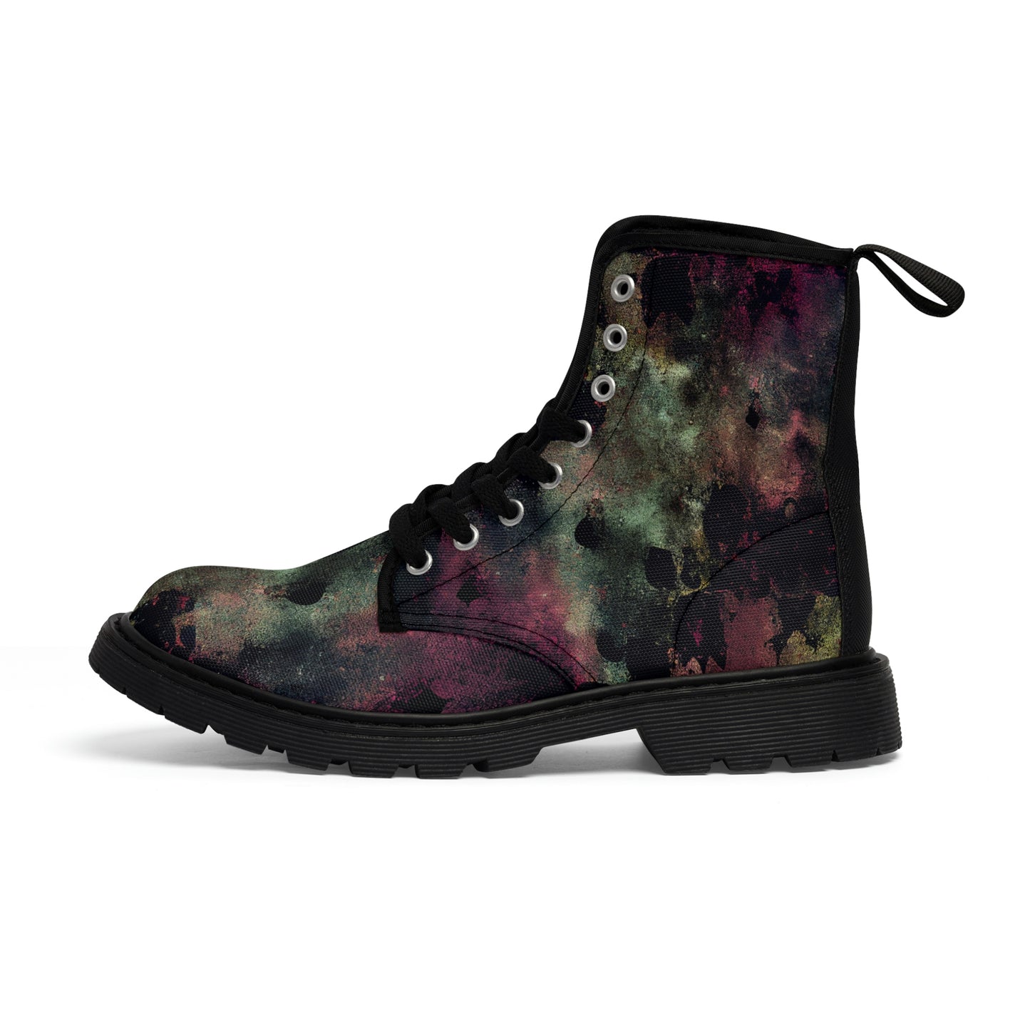 Vampire Art Grunge Women's Canvas Boots