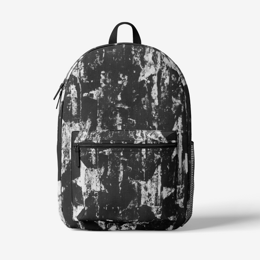 Vampire Art Grunge Stars Campus Backpacks - Black