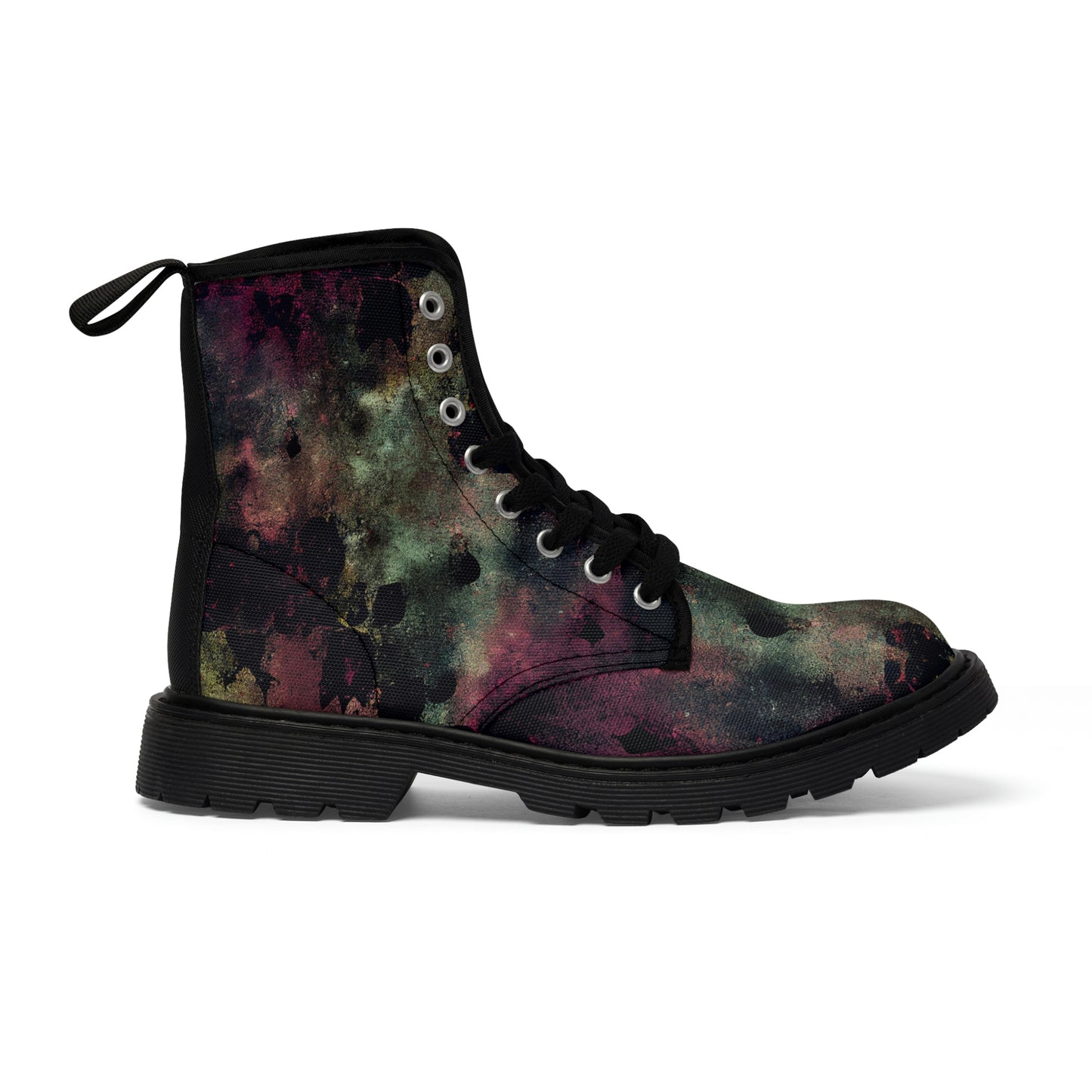 Vampire Art Grunge Women's Canvas Boots