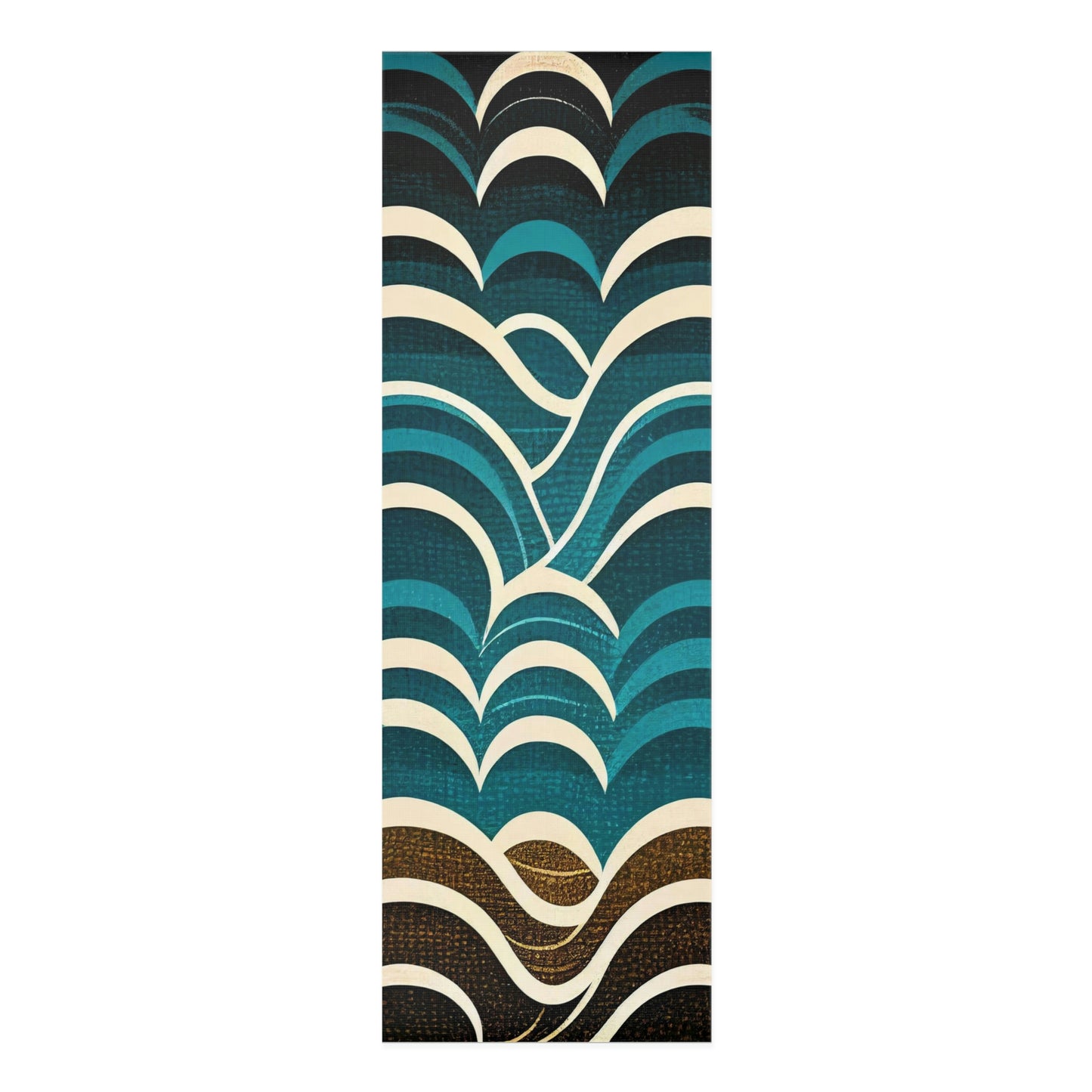 Vampire Art Grunge Foam Yoga Mat - Waves