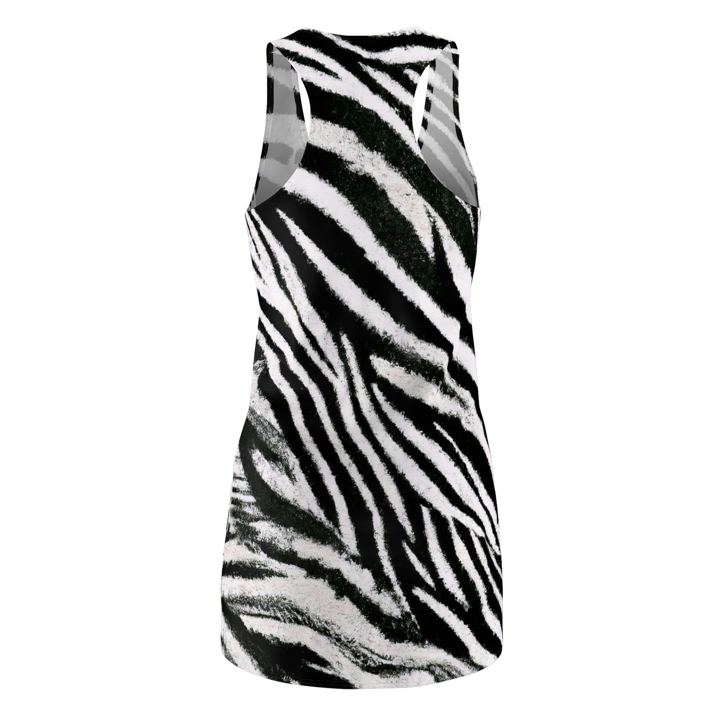 Vampire Art Grunge Women's Racerback Dress - Zebra